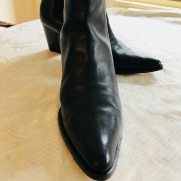 Michael Kors Black Booties Made In Italy Size 9 - Picture 2 of 8